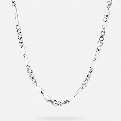 Collier Personnalisé avec Plaques Gravées