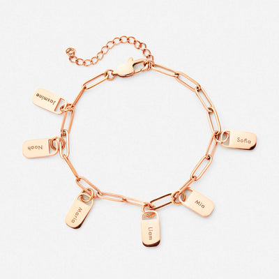 Personalized Charms Bracelet