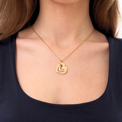 Collier Cœurs Personnalisé