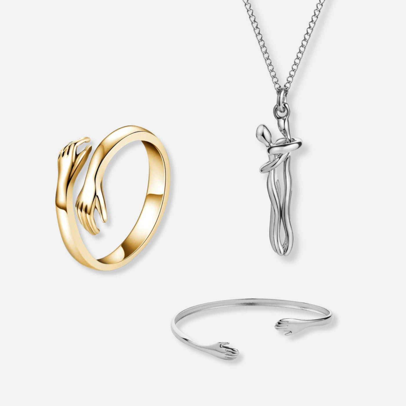 Bague Câlin, Collier Câlin & Bracelet Câlin