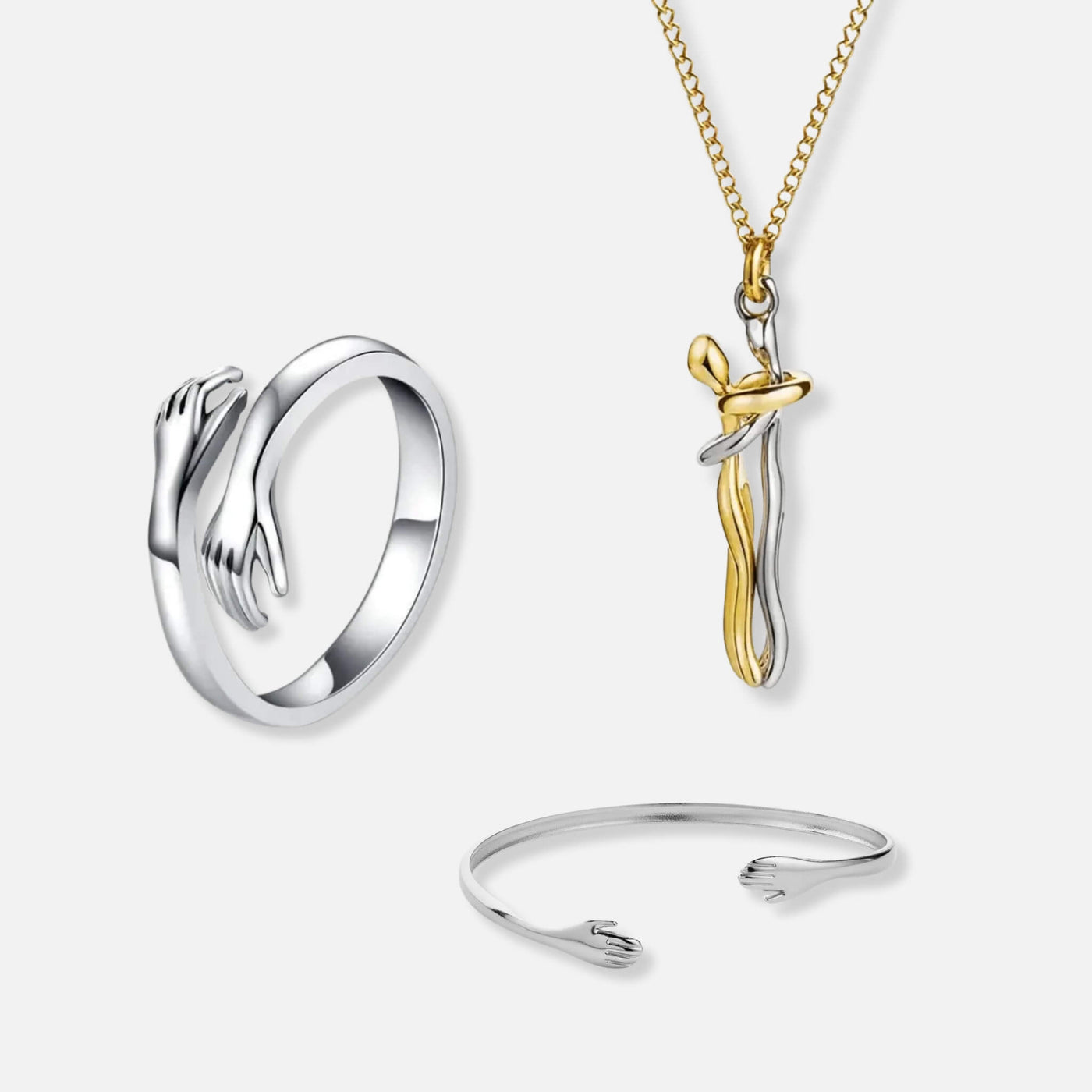 Bague Câlin, Collier Câlin & Bracelet Câlin