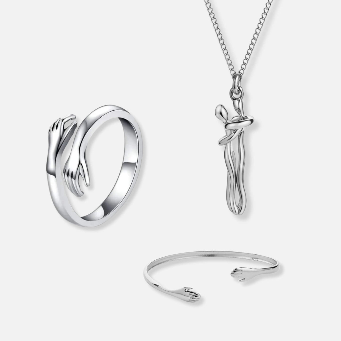 Bague Câlin, Collier Câlin & Bracelet Câlin